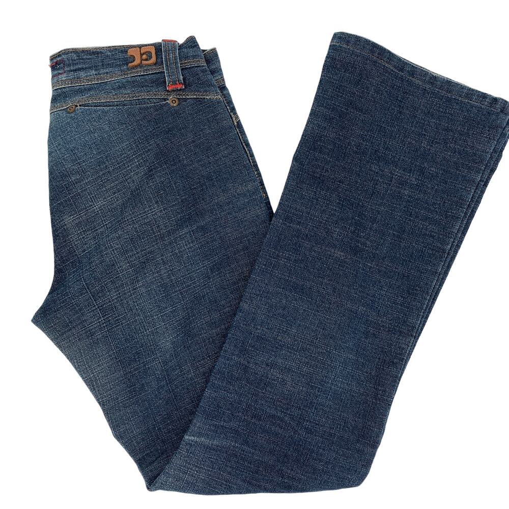 2/$30 Vintage Joe's Jeans Size 25 Straight Leg Dark Wash Slip Button Fly